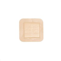 Vendaje de espuma de silicona con/sin borde 4 "x 4", vendaje adhesivo altamente absorbente para heridas, almohadillas cortables para el cuidado de heridas