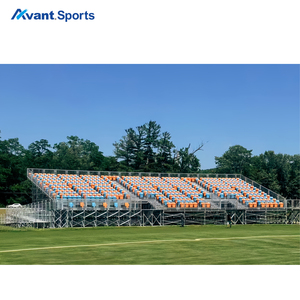 야외 비계 경기장 관람석 영구 관람석 고정 접이식 경기장 좌석 축구 필드 계층 금속 표백제 - Product Image 4