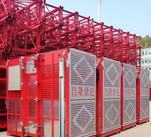 Rak dan Pinion Material penumpang rak konstruksi <span class=keywords><strong>Hoist</strong></span> dan Pinion <span class=keywords><strong>Hoist</strong></span> konstruksi vertikal Transport - Product Image 6