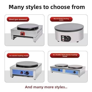 Machine <span class=keywords><strong>à</strong></span> crêpes professionnelle au gaz GPL pour la cuisson de crêpes et <span class=keywords><strong>mini</strong></span>-crêpes hollandaises - Product Image 4