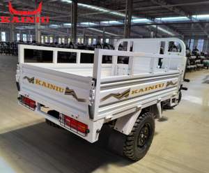 2025 gran oferta más Popular Triciclo de carga abierta motorizado KAINIU <span class=keywords><strong>Chopper</strong></span> 200cc triciclo utilitario refrigerado por agua 400kg + carga útil - Product Image 4