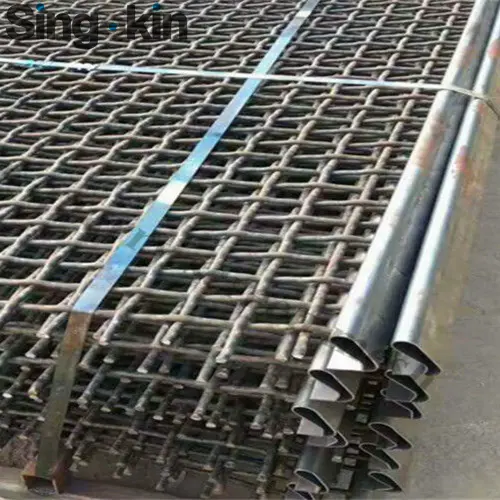 Anping stone vibrating screen crimped wire mesh for vibrating screen