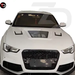 Kits de carrocería de <span class=keywords><strong>precio</strong></span> al por mayor, capó de motor transparente, piezas de automóvil adecuadas para A5 <span class=keywords><strong>RS5</strong></span> S5 2014-2016 - Product Image 1