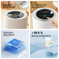 Accueil 900 ML/H humidificateur d'air intelligent humidificateur évaporatif humidificateur pour grande chambre chambre à coucher