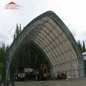 Offre Spéciale 15*45m cadre <span class=keywords><strong>en</strong></span> acier tente extérieure <span class=keywords><strong>abri</strong></span> <span class=keywords><strong>de</strong></span> <span class=keywords><strong>jardin</strong></span> mur Hangar charge <span class=keywords><strong>de</strong></span> vent pour salon professionnel <span class=keywords><strong>en</strong></span> vente - Product Image 4