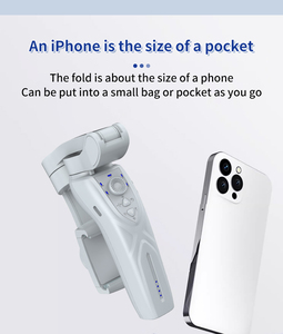 Handheld 3 Axis Gimbal Stabilizer Foldable Plastic Selfie Stick AI <strong>Smart</strong> Camera FPV 360 Auto Face/<strong>Object</strong> Tracking Live Vlogging - Product Image 5