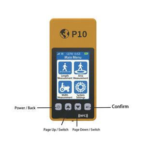 เครื่องวัดพื้นที่ดินแบบพกพา P10 ระบบ GPS หลายระบบดาวเทียม  กันน้ำ IP65 พร้อม WiFi  ดิจิตอล  สำหรับงานเกษตร - Product Image 1