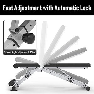 Giá Rẻ Bền Đa Chức Năng Có Thể Điều Chỉnh Trọng Lượng Băng Ghế Dự Bị Có Thể Gập Lại Tập Thể Dục Tập Thể Dục Băng Ghế Dự Bị Cho Thẳng Đứng nghiêng Giảm Cho Tập Thể Dục - Product Image 5