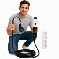 Pistolet de charge et de décharge embarqué intégré, norme européenne EU/GBT, avec double décharge pour véhicules électriques (NEV) et appareils domestiques