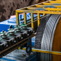 OWCABLE OW-G Hilos de Acero Galvanizado de Alta Resistencia para Cable de Tierra en Líneas de Transmisión Aéreas, Cables de Fibra Óptica, Figura 8
