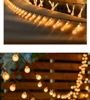 Direkt vom Hersteller: 50 LED Solar-Lichterkette 7M Sternform für Innen-/Außenbereich Festliche Dekorationen Weihnachten Feiertage