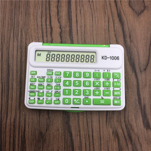 KD-1006 Scientific Calculator Mini Portable Student Function Calculator White Battery Powered - Product Image 2
