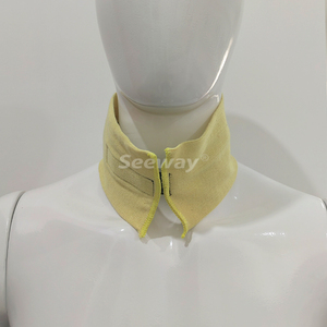 เสื้อคลุมป้องกันการบาด ป้องกันรอยขีดข่วน ทนไฟ ระดับการป้องกันการบาด 3 พร้อมผ้าคลุมคอแบบถัก ป้องกันไฟไหม้ อุปกรณ์นิรภัยส่วนบุคคล - Product Image 3