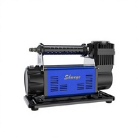 Compresseur d'air portable 12V pour pneus de voiture, gonflage rapide, robuste, avec cylindre unique en métal de 60 mm, certifié CE