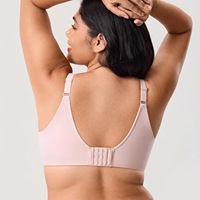 Soutien-gorge à armatures pour femmes grandes tailles, sans rembourrage, lisse, sans coutures, couvrant entièrement la poitrine, bretelles réglables, logo OEM