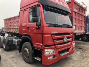 รถบรรทุกหัวลากมือสอง Sinotruk Euro2 ดีเซล 6x4 พวงมาลัยซ้าย HOWO 10 ล้อ รับน้ำหนัก 21-30 ตัน 371 แรงม้า - Product Image 5