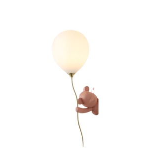 Lámpara de Pared Infantil con Diseño de Oso de Dibujos Animados Nórdica, Linda Lámpara de Globo para Dormitorio de Niños y Niñas, Luz Ambiental de Hierro para Baño - Product Image 6
