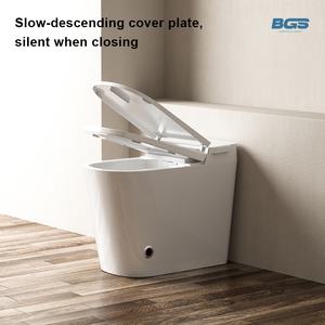 โถสุขภัณฑ์<span class=keywords><strong>อัจฉริยะ</strong></span>พร้อมเครื่องจ่ายน้ำยาฆ่าเชื้อในตัวและระบบทำความสะอาดขอบอัตโนมัติเพื่อสุขอนามัยที่สมบูรณ์แบบ - Product Image 2