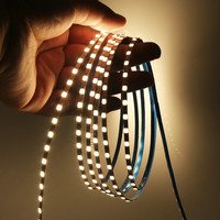 5V Led Bande Lumière SMD2835 3mm PCB Largeur 120Leds/m Flexible Double Face USB/2PIN Fil Led Lumières pour TV Décoration de La Maison