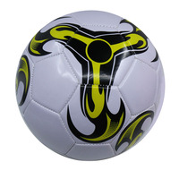 Produits de sport Taille officielle Cinq Ballon de football de futsal Fitness en cuir synthétique rouge taille 5