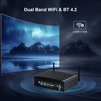 Nouveau HYSTOU Mini PC H7 I5 8350U 8 * USB 1 * DDR4 260pin ordinateur Portable industriel sans ventilateur