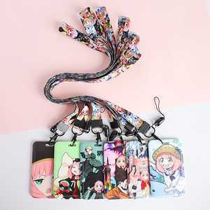 Cordón de la familia Anime Spy con tarjetero y <span class=keywords><strong>correa</strong></span> <span class=keywords><strong>para</strong></span> Teléfono Móvil 20 diseños Impresión digital hecha de poliéster duradero - Product Image 2