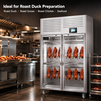 Armoire de séchage commerciale pour canards / Armoire de séchage à air pour canards rôtis / Réfrigérateur de séchage à air pour canards