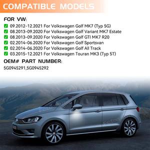 Nuevas luces de Charco de espejo LED blancas para VW <span class=keywords><strong>Golf</strong></span> VII 7 MK7 Variant GTI R20 All Track Sportsvan VW Touran 2 MK2 5T lámparas de bienvenida - Product Image 5