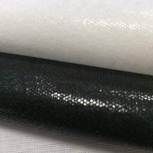 HDPE Tráng Hàng May Mặc Phụ Kiện 100% <span class=keywords><strong>Cotton</strong></span> Dệt <span class=keywords><strong>Interfacing</strong></span> Fusible Vải Cho Áo Sơ Mi Cổ Áo Cuff - Product Image 3