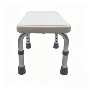 Chaise de douche JIPETAL 42x25x26.5cm, banc de bain réglable antidérapant pour personnes âgées, femmes enceintes, personnes handicapées - Product Image 2