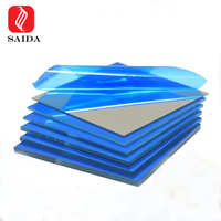 NOUVEAU Miroir solaire extérieur OEM à surface frontale avec film en aluminium et revêtement SiO2, matériau en verre à réflexion de 85 %+