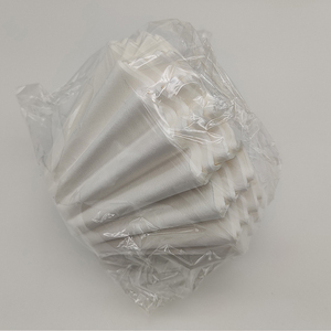 Highwin sóng hình dạng cà phê lọc cà phê tự nhiên Lọc giỏ lọc cà phê chưa tẩy trắng - Product Image 5