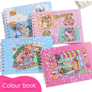 Quaderno A5 Portatile per Bambini con Copertina in Carta e Rilegatura a Spirale, Regalo per Asilo, Cancelleria all'Ingrosso - Product Image 3
