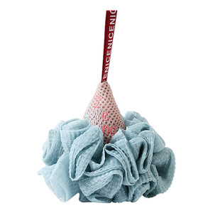 Pouf de bain en maille personnalisé motif dessin animé avec filet à mousse pour le dos et la toilette - Product Image 3