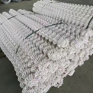 شبكة الماس سلسلة الإعصار ربط السور الخشب تعريشة/بوابة المعالجة الحرارية المجلفن + مسحوق المغلفة + PVC سطح سياج الاصفر - Product Image 4