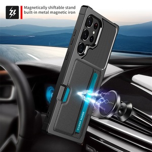 <span class=keywords><strong>เคส</strong></span>กระเป๋าสตางค์หนัง PU ดูดซับแม่เหล็กสุดหรูสำหรับ Samsung Galaxy S25 S24 S23 S24อัลตร้า FE + S23 + ที่ใส่บัตรฝาพับ - Product Image 6