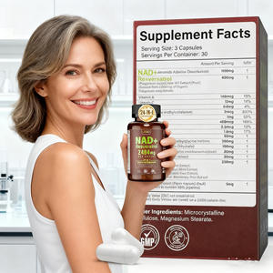 OEM/ODM doğal otlar NAD + resvercapsules l kapsüller bitkisel Anti-Aging antioksidan takviyeleri - Product Image 2