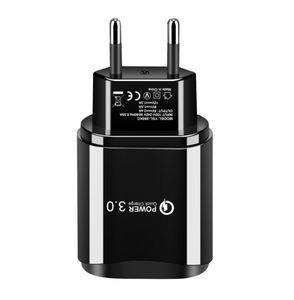 18W Single Port QC3.0 Fast Charger USB Convenient Travel Charger Suitable for Xiaomi Samsung Huawei Phones - Product Image 1