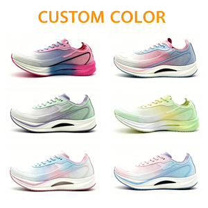<span class=keywords><strong>Scarpe</strong></span> da Corsa Alla Moda Personalizzate, Sneakers da <span class=keywords><strong>Donna</strong></span> OEM, Traspiranti, in Maglia Fly Knit, Comode <span class=keywords><strong>Scarpe</strong></span> <span class=keywords><strong>Sportive</strong></span> Casual - Product Image 2