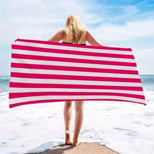 Serviette de plage écologique de luxe légère à séchage rapide et anti-sable avec sac de plage zippé pour les vacances et la piscine - Product Image 6