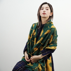 Colección de Invierno de Lujo 2026, Ponchos para Mujer, Logotipo Personalizado, Chal de Pashmina Sintética, Manta de Imitación de Cachemira Estampada con Borlas - Product Image 6