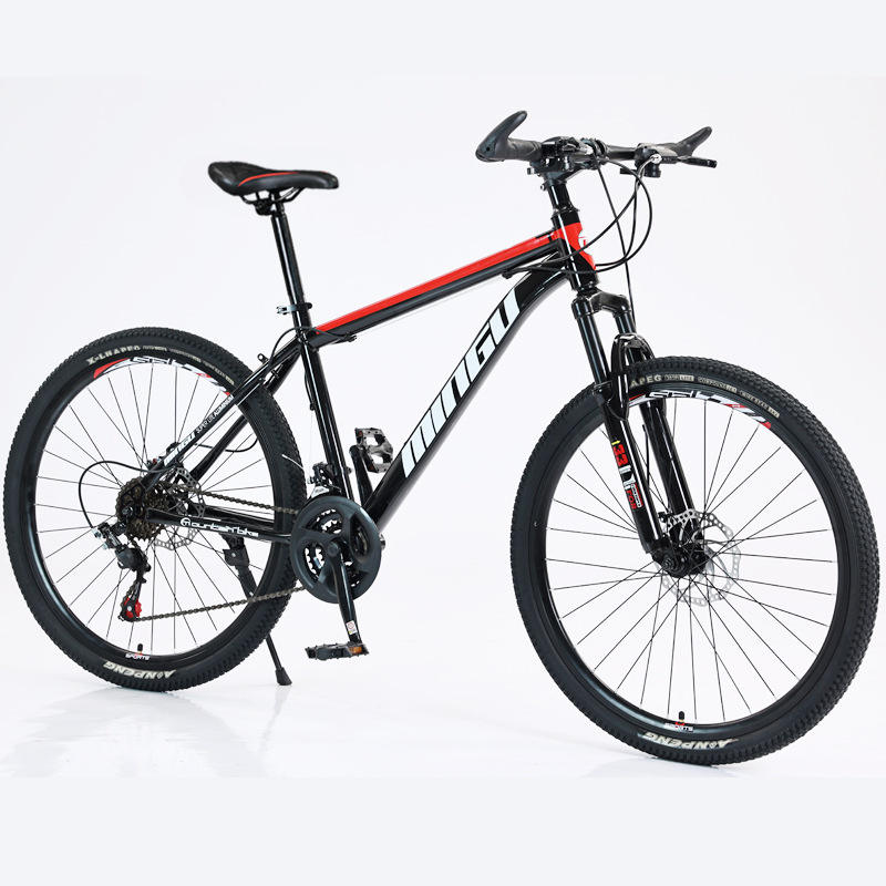 Roue à rayons noir et rouge assortie