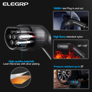 Cargador de Vehículos Eléctricos Portátil ELEGRP de Alta Calidad, 16A, Resistente al Agua, Tipo 2, con Cable de Carga y Potencia de Carga Ajustable - Product Image 4