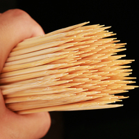 Brochettes de bambou pour apéritifs brochettes de fruits 3mm minces et longs en bois pour barbecue