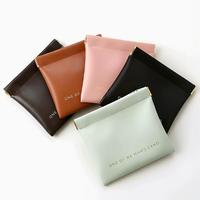 Porte-monnaie souple en cuir PU RTS, pochette à chapelet, petite pochette à bijoux, organiseur de bijoux, étui pour écouteurs, trousse à cosmétiques