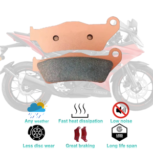 Venta al por mayor repuestos de motocicleta pastillas de freno sinterizadas para pulsar 180 Ducati multistrada 1200 950 CF <span class=keywords><strong>moto</strong></span> 800 Triumph Tiger - Product Image 3