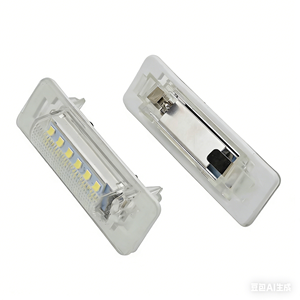 ไฟส่องป้ายทะเบียน LED สำหรับรถเมอร์เซเดส W210 4D <span class=keywords><strong>W202</strong></span> E300 E320 E420 C230 AMG - Product Image 5
