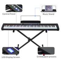 Productos más vendidos 2025 Teclado eléctrico Instrumentos musicales Niños Juguete para niños Órgano electrónico