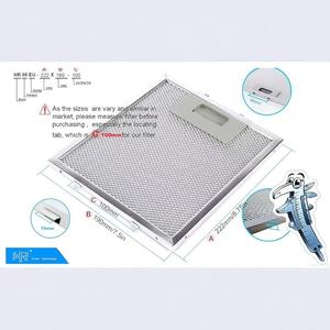 Filtro de Grasa de Malla de Aluminio |   Accesorio <span class=keywords><strong>para</strong></span> Campanas Extractoras y Sistemas de Filtración de Aceite - Product Image 3