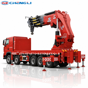รถบรรทุกติดเครน SINOTRUK HOWO 8x4 14 ตัน รถเครนไฮดรอลิก รถบรรทุกขนส่งสินค้าพร้อมเครนสำหรับงานก่อสร้างและโลจิสติกส์ - Product Image 4